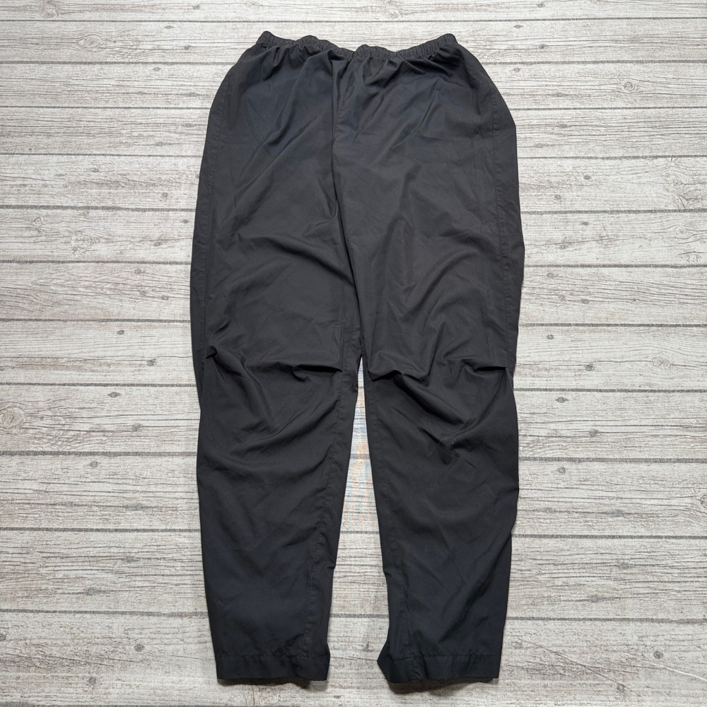 Mountain Equipment Pants Men's Large Black Ankle Zip Windbreaker Hiking Outdoor